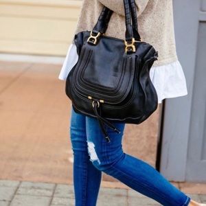 Authentic Chloe Marcie Satchel - Large